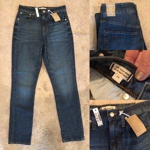 NWT Madewell High-Rise Slim Boyjean